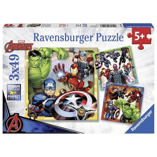 Ravensburger - The Mighty Avengers (3x49pcs)
