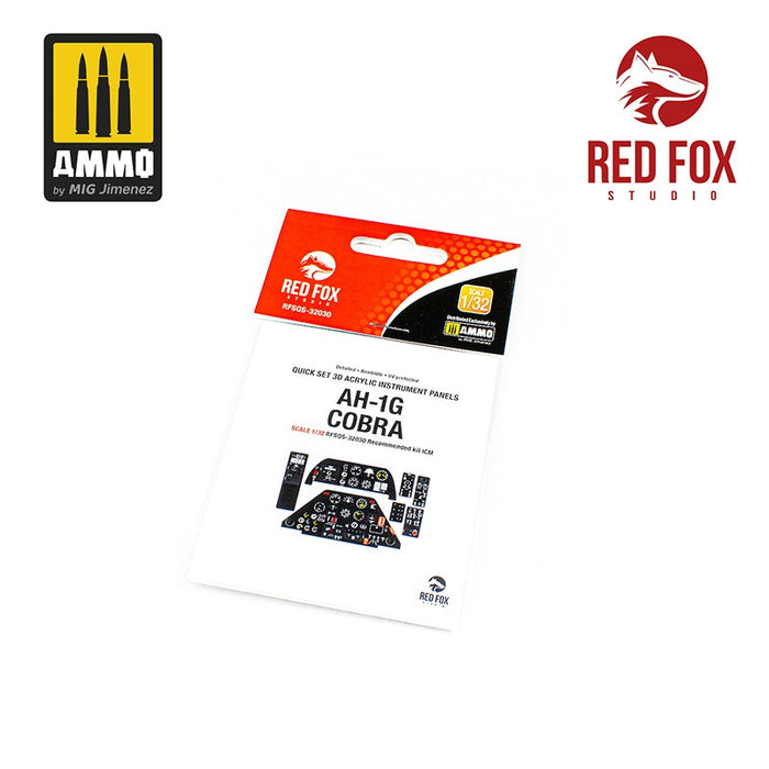 Red Fox Studio 32030 - 1/32 AH-1G Cobra (Early) (for ICM Kit)