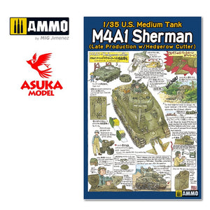Asuka Model - 1/35 M4A1 Sherman Hedgerow