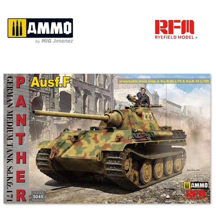 RFM - 1/35 Panther Ausf.F w/workable track links