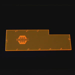 Warsenal - Infinity 6x4x2 Measurement Tool - Fluorescent Orange