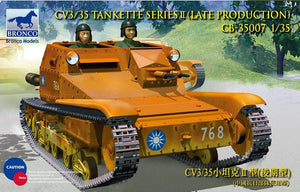 Bronco - 1/35 CV3/35 Tankette Series II (Late Prod.) (incl. P.E. parts)