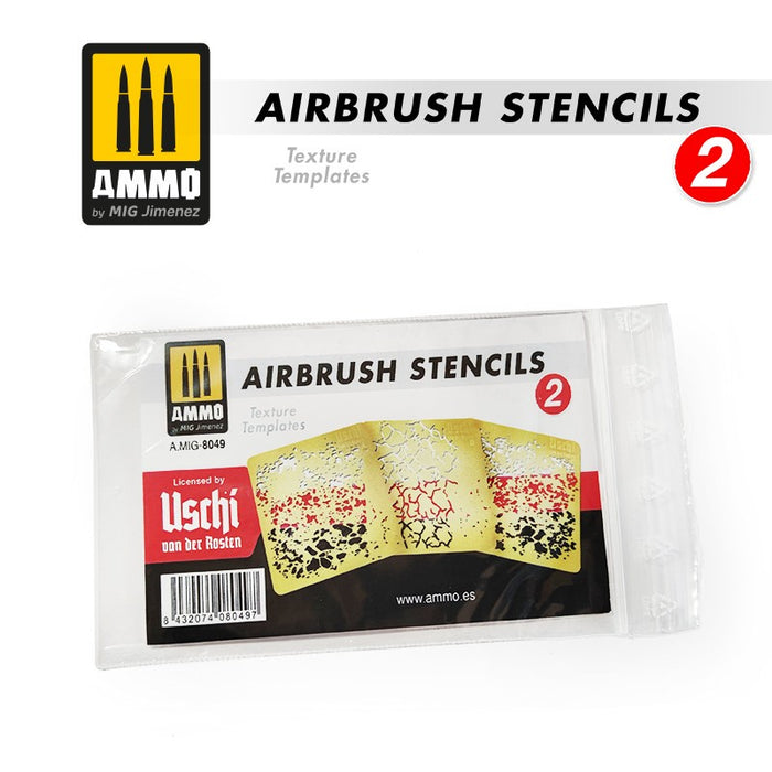 AMMO - 8049 Airbrush Stencils #2