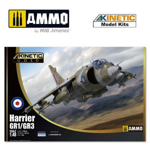 Kinetic - 1/48 British Harrier GR1/3
