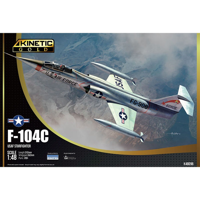 Kinetic - 1/48 F-104A/C USAF Starfigter