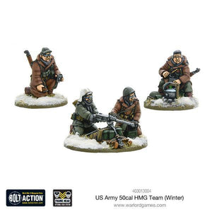 Warlord - Bolt Action  US Army 50cal HMG Team (Winter)