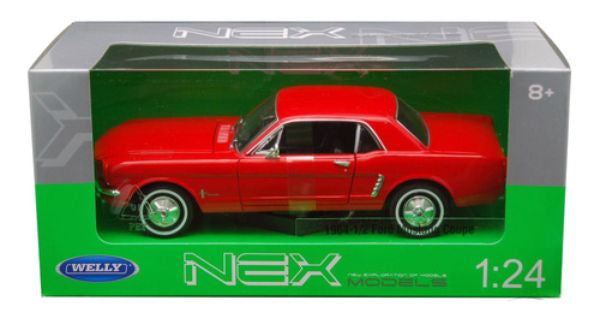 Welly - 1/24 Ford Mustang Coupe 1964 (Red)