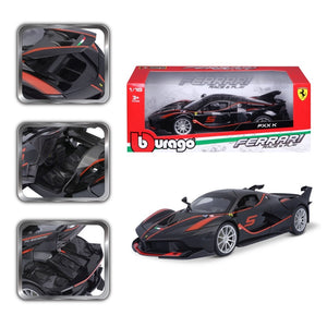 Burago - 1/18 Ferrari FXX K - Black (#5)