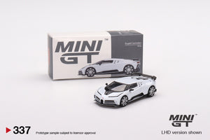 Mini GT - 1/64 Bugatti Centodieci (White)