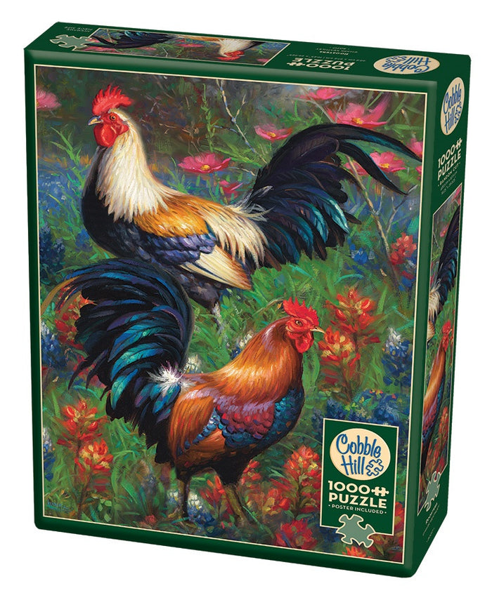 Cobble Hill - Roosters (1000pcs)