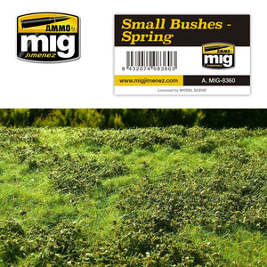 AMMO - Small Bushes - Spring (Grass Mat)