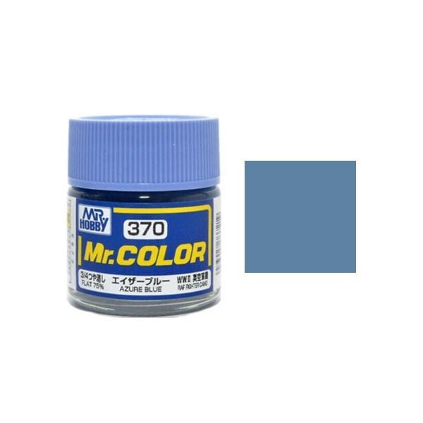 Mr.Color - C370 Azure Blue (Flat 75%) (10ml)