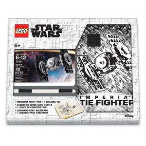 LEGO - Star Wars TIE Fighter w/ Notebook & Pen