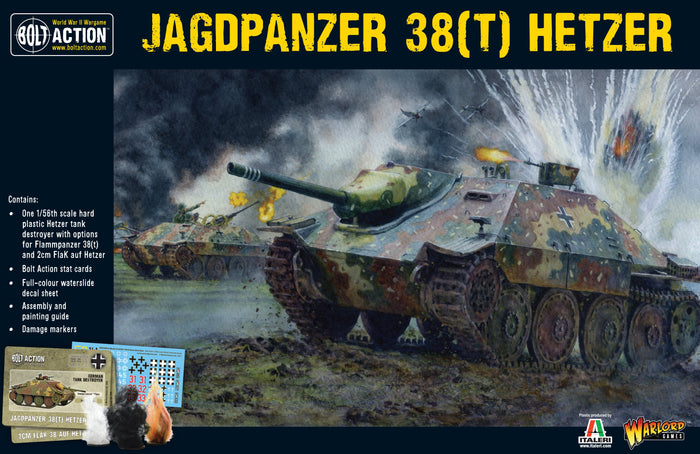 Warlord - Bolt Action  Hetzer