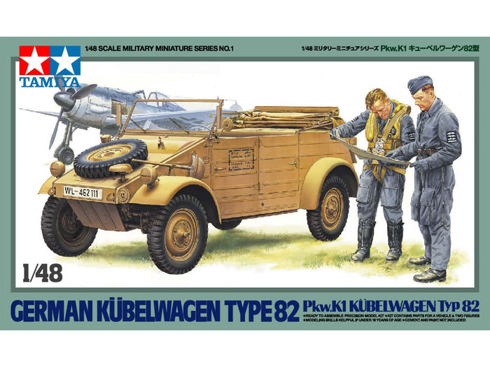 Tamiya - 1/48 German Kubelwagen Type 82