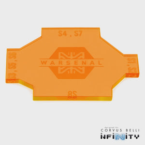 Warsenal - Infinity Gap Keys - Fluorescent Orange
