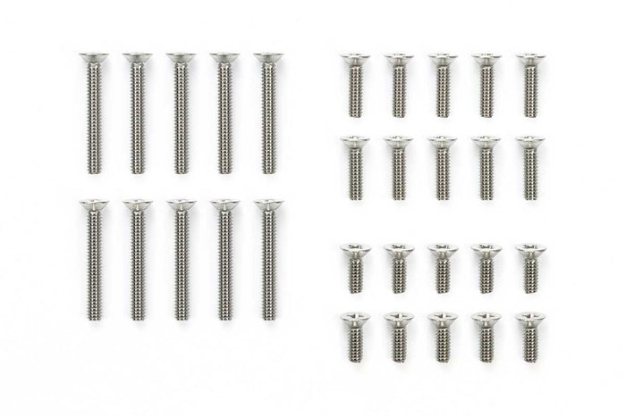 Tamiya - Stainless Steel Countersunk Screw Set (6/8/15mm)