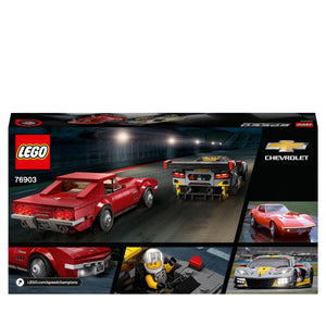 LEGO 76903 - Chev Corvette C8.R Car & 1968 Chev Corvette