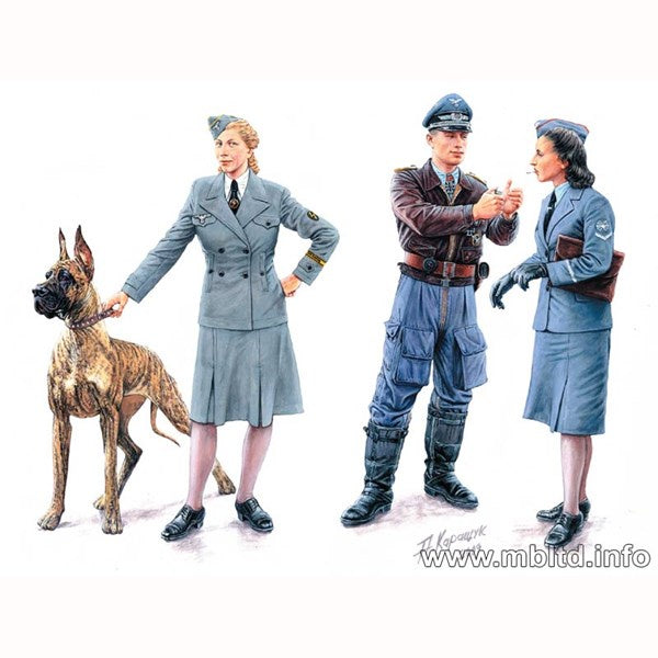 Master Box - 1/35 Women At War: Luftwaffe Helferinnen
