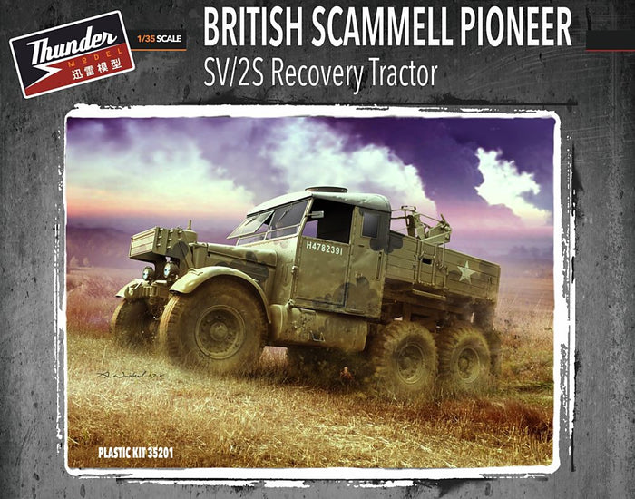 Thunder Model - 1/35 British Scammell Pioneer Recovery SV/2S