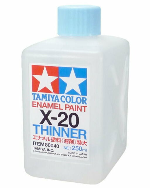 Tamiya - X-20 Thinner (250ml) Enamel