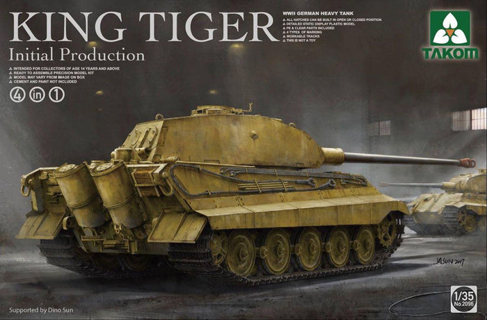 Takom - 1/35 Sd.Kfz.182 King Tiger Initial Production