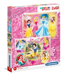 Clementoni - Princess (2x60pcs)