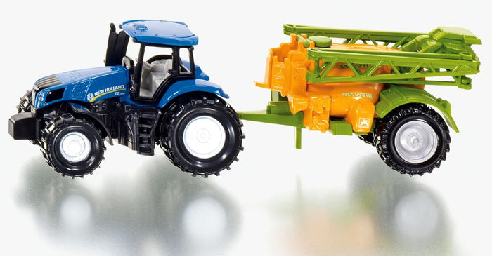 Siku - New Holland Tractor W/ Crop Sprayer