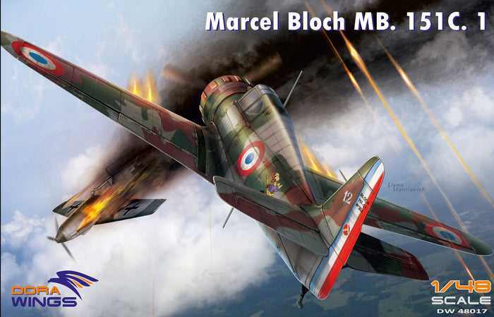 Dora Wings - 1/48 Marcel Bloch MB.151C. 1