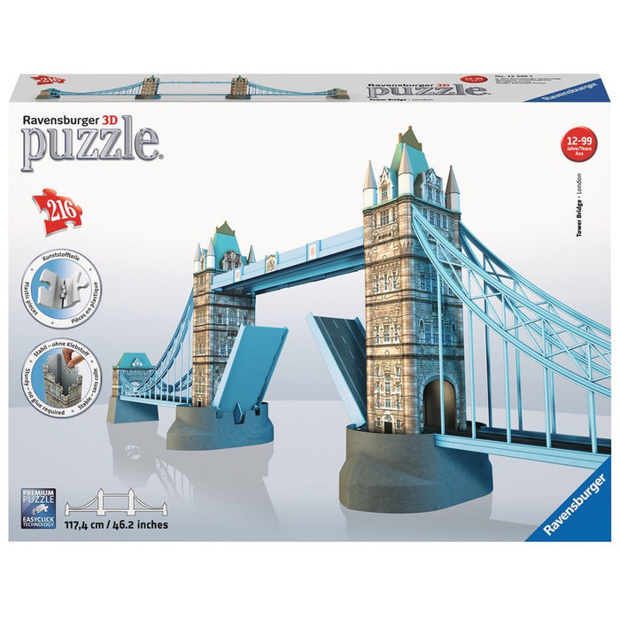 Ravensburger - Tower Bridge - London (216pcs) (3D)