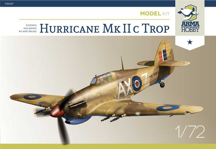 ARMA Hobby - 1/72 Hurricane Mk IIc (Tropical) (SAAF )