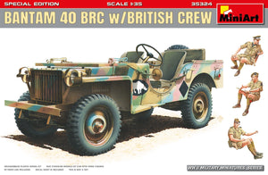 Miniart - 1/35 Bantam 40 Brc w/ British Crew. Special Edition