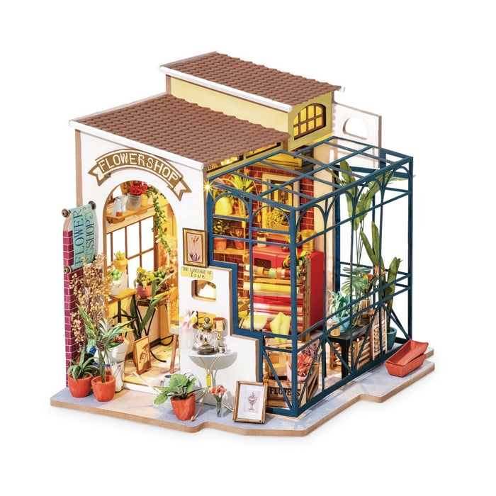 Robotime - DIY Dollhouse - Emily's Flower Shop