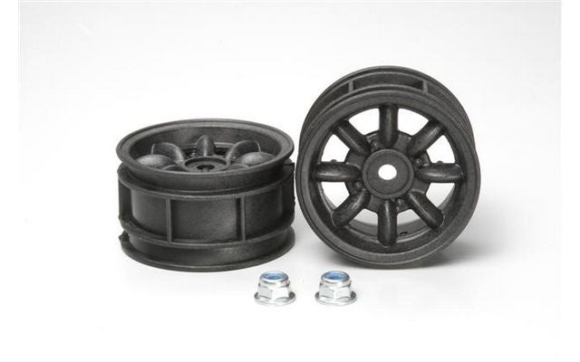 Tamiya - M-Chassis 8-Spoke Carbon Re-Inf. Wheels (2)