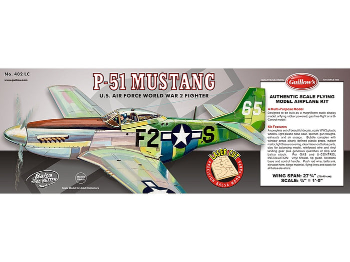 Guillows - P-51 Mustang