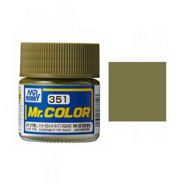 Mr.Color - C351 FS34151 Zinc Cromate (Flat 75%)