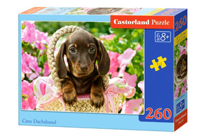 Castorland - Cute Dachhund (260pcs)