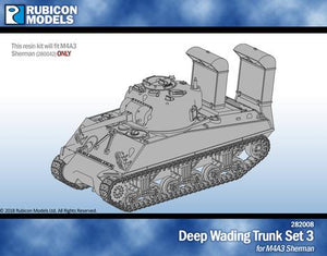 Rubicon Models - 1/56 Deep Wading Trunk Set 3 - M4A3