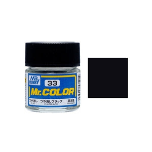 Mr.Color - C33 Flat Black (Flat)