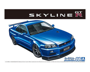 Aoshima - 1/24 Nissan BNR34 Skyline GT-R V-Spec II '02