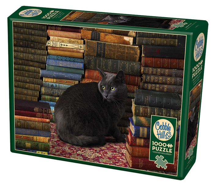 Cobble Hill - Library Cat (1000pcs)
