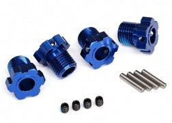 Traxxas - 8654 - Wheel Hubs 17mm Blue (4) (E-RE)