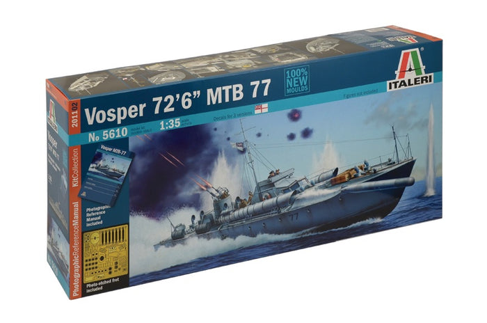 Italeri - 1/35 Vosper 72''6' MTB 77