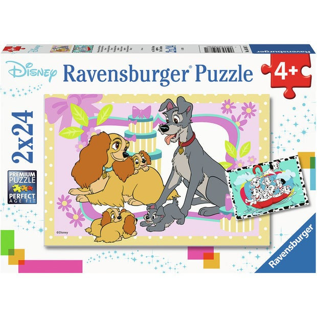 Ravensburger - Disney's Favourite Puppies (2x24pcs)