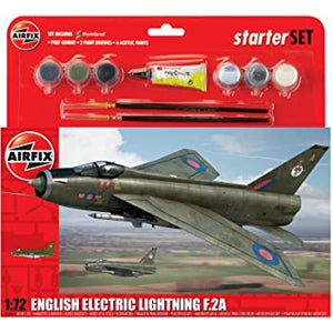 Airfix - 1/72 English Electric Lightning F.2A (Starter Set Incl.Paint)