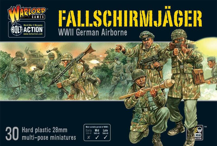 Warlord - Bolt Action  Fallschirmjager (German Paratroopers)