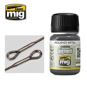 AMMO - 3021 Polished Metal Pigment (Pigment)