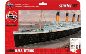 Airfix - 1/1000 RMS Titanic (Set Incl. Paint)