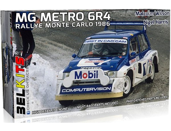 Belkits - 1/24 MG Metro 6R4 1986 Monte Carlo - M.Wilson