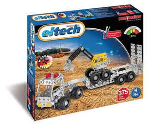 Eitech - 310 Truck w/ Trailer/Digger (Approx 375 Parts)